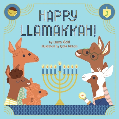 Book cover for Happy Llamakkah!
