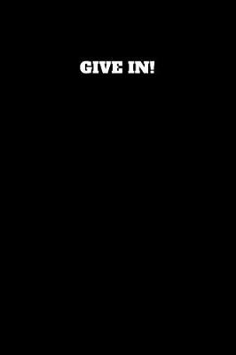 Book cover for Give in