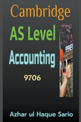 Cover of Cambridge AS Level Accounting 9706