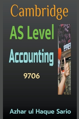 Book cover for Cambridge AS Level Accounting 9706