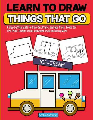 Book cover for Learn to Draw Things That Go