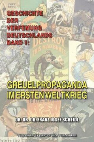 Cover of Geschichte der Verfemung Deutschlands, Band 1