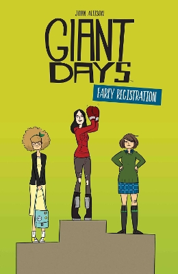 Book cover for Giant Days: Early Registration