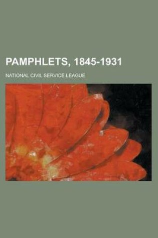 Cover of Pamphlets, 1845-1931