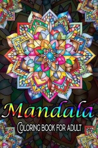 Cover of Mandal Coloring Book for adult