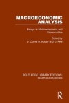 Book cover for Macroeconomic Analysis