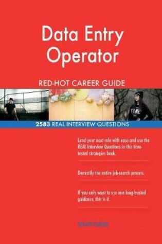 Cover of Data Entry Operator RED-HOT Career Guide; 2583 REAL Interview Questions