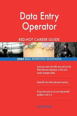 Book cover for Data Entry Operator RED-HOT Career Guide; 2583 REAL Interview Questions