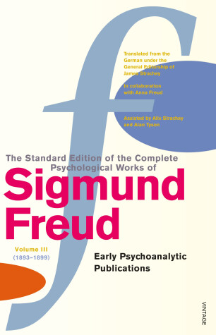 Cover of The Complete Psychological Works of Sigmund Freud, Volume 3