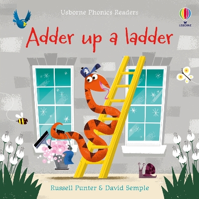 Book cover for Adder up a ladder