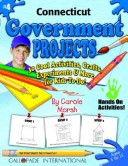 Book cover for Connecticut Government Projects - 30 Cool Activities, Crafts, Experiments & More