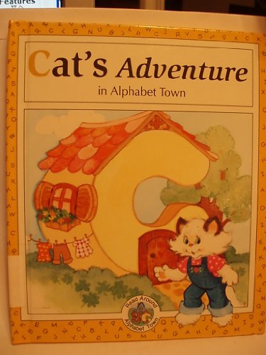 Book cover for Cat's Adventure in Alphabet Town