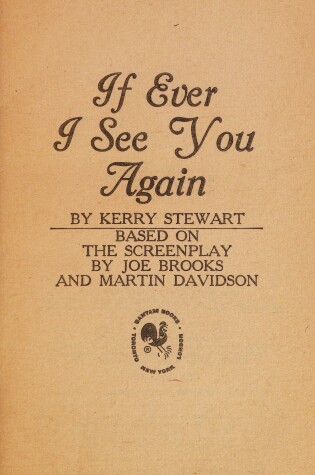 Cover of If Ever I See You Again