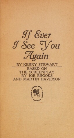 Book cover for If Ever I See You Again