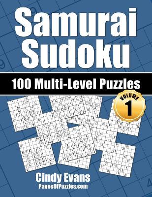 Book cover for Samurai Sudoku Multi-Level Puzzles - Volume 1