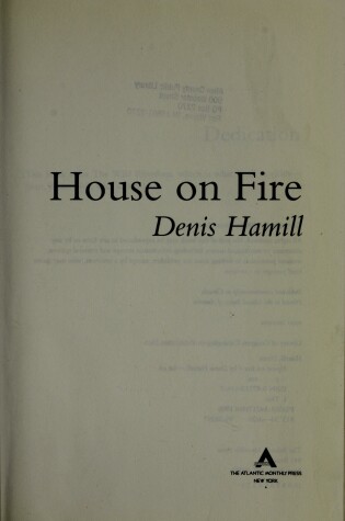 Cover of House on Fire