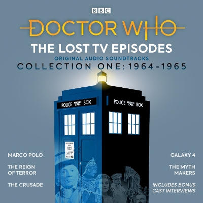 Book cover for Doctor Who: The Lost TV Episodes Collection One 1964-1965