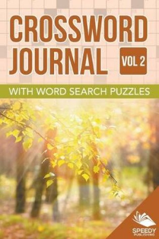 Cover of Crossword Journal Vol 2 with Word Search Puzzles