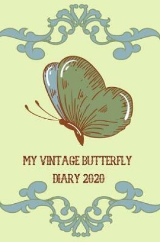 Cover of My Vintage Butterfly Diary 2020