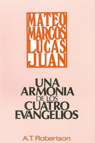 Cover of Una Armonia de Los Cuatro Evangelios