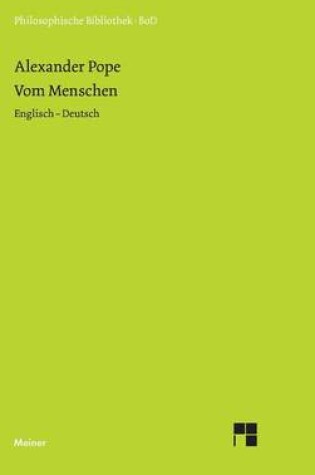 Cover of Vom Menschen