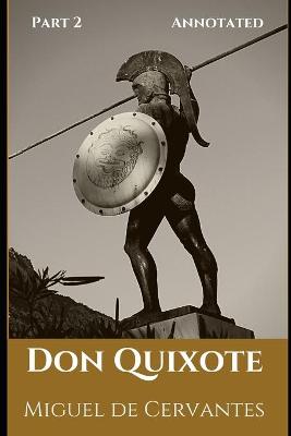 Book cover for Don Quixote Part 2 Annotated