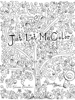 Book cover for Just Let Me Color