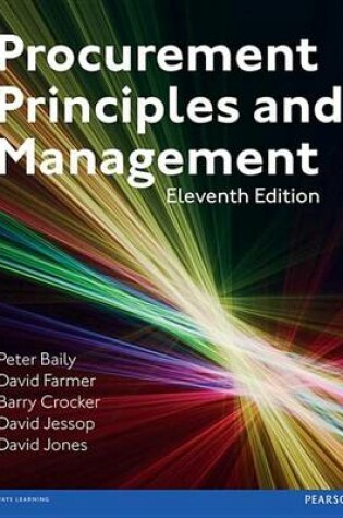 Cover of Procurement, Principles & Management PDF eBook