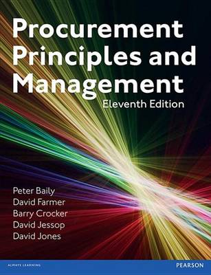 Book cover for Procurement, Principles & Management PDF eBook