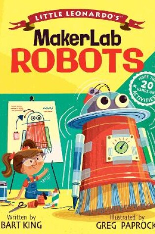 Cover of Little Leonardo's MakerLab Robots