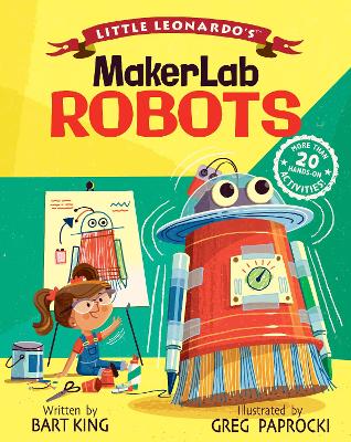 Cover of Little Leonardo's MakerLab Robots