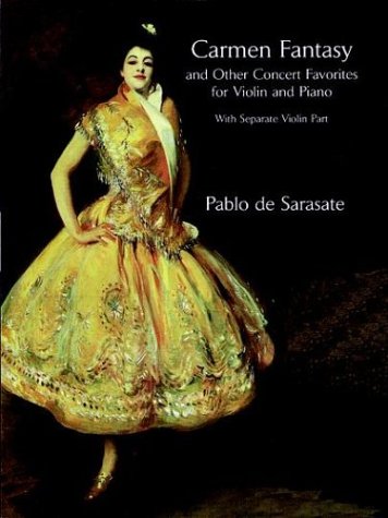 Book cover for Carmen Fantasy and Other Concert Favourites for Violin and Piano