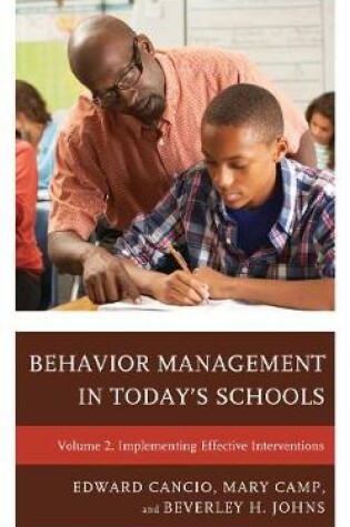 Cover of Behavior Management in Today's Schools