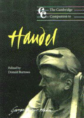 Cover of The Cambridge Companion to Handel