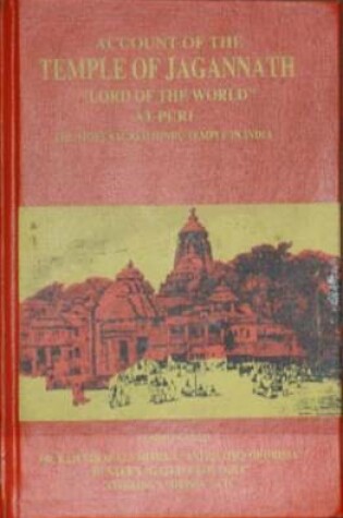 Cover of Account of the Temple of Jagannath, Lord of the World at Puri