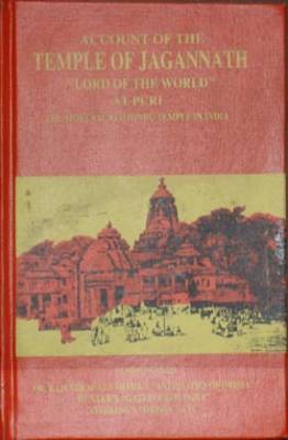 Book cover for Account of the Temple of Jagannath, Lord of the World at Puri