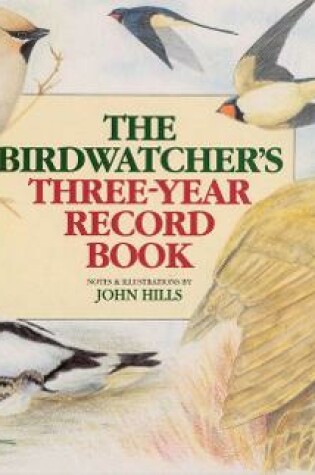 Cover of Birdwatcher's Three Year Record Book