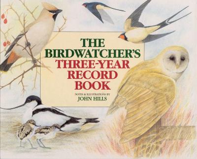 Book cover for Birdwatcher's Three Year Record Book