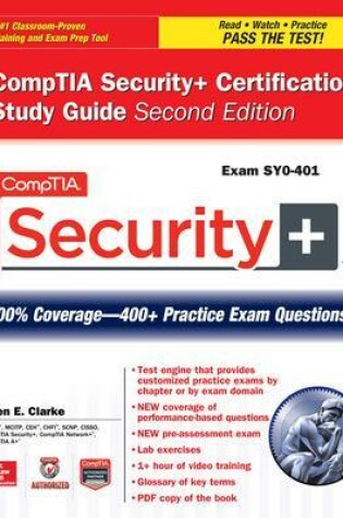 Cover of Comptia Security+ Certification Study Guide, Second Edition (Exam Sy0-401)