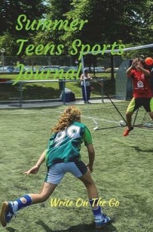 Cover of Summer Teens Sports Journal