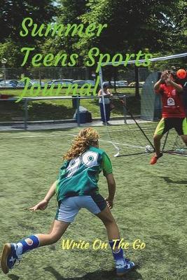 Book cover for Summer Teens Sports Journal