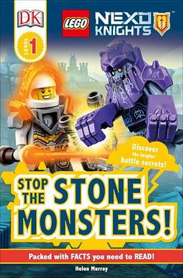 Book cover for DK Readers L1: Lego Nexo Knights Stop the Stone Monsters!