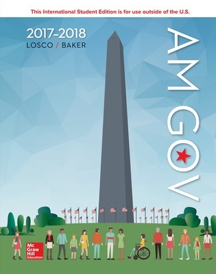 Book cover for ISE AM GOV 2019-2020