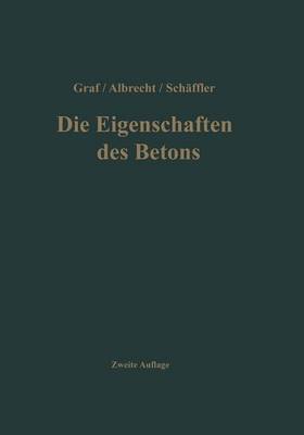 Book cover for Die Eigenschaften Des Betons