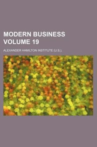 Cover of Modern Business Volume 19