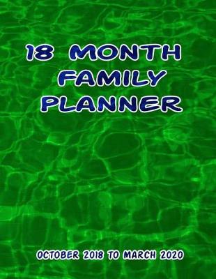 Book cover for 18 Month Family Planner