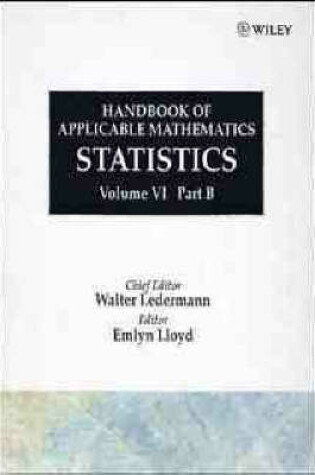 Cover of Handbook of Applicable Mathematics