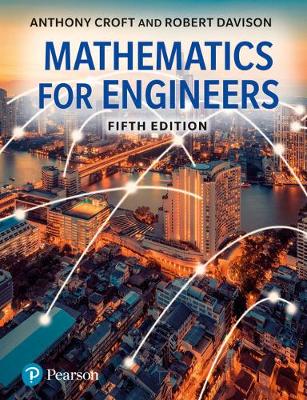 Book cover for Mathematics for Engineers 5e with MyMathLab Global