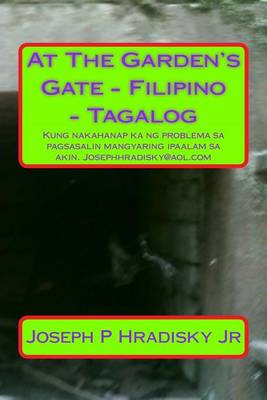 Book cover for At the Garden's Gate - Filipino - Tagalog