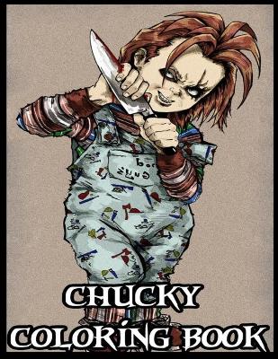 Book cover for Chucky Coloring Book